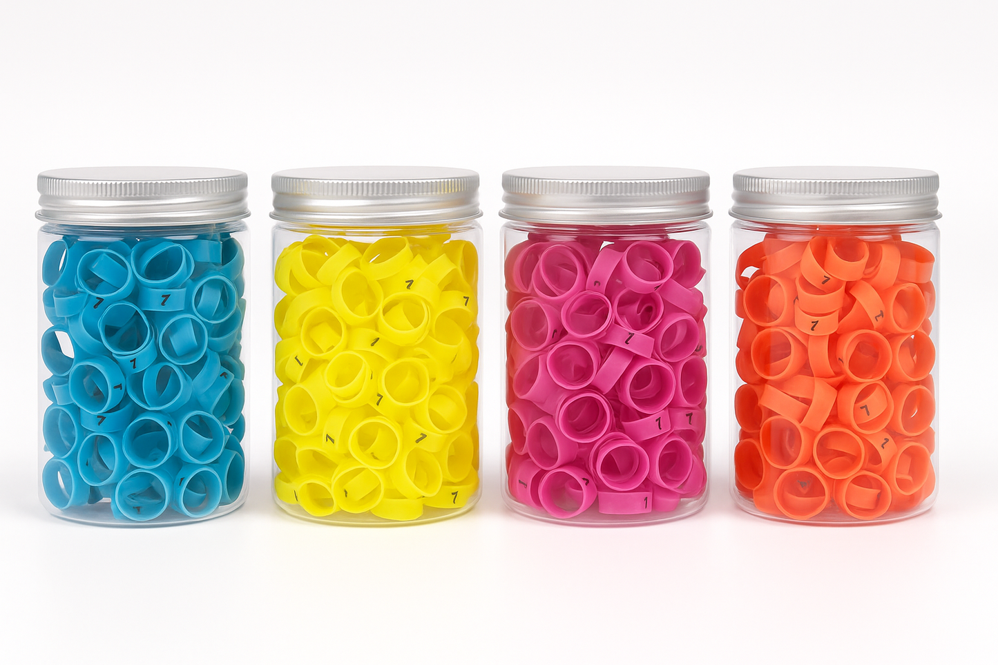Plastic Identification Rings