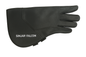 Double-Layer Standard Leather Glove with Ring